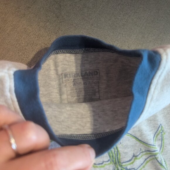 Bundle of Snug Fit PJ Tops - Shark and Dinos - Picture 5 of 6